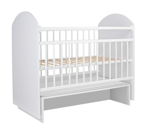 Кроватка детская 4Baby F7 колесо/качалка+маятник