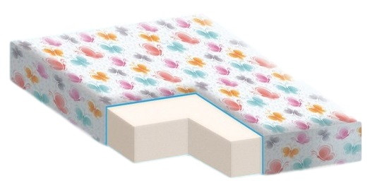 Матрас Farfello "Light" 8 см Бязь, Форплит 