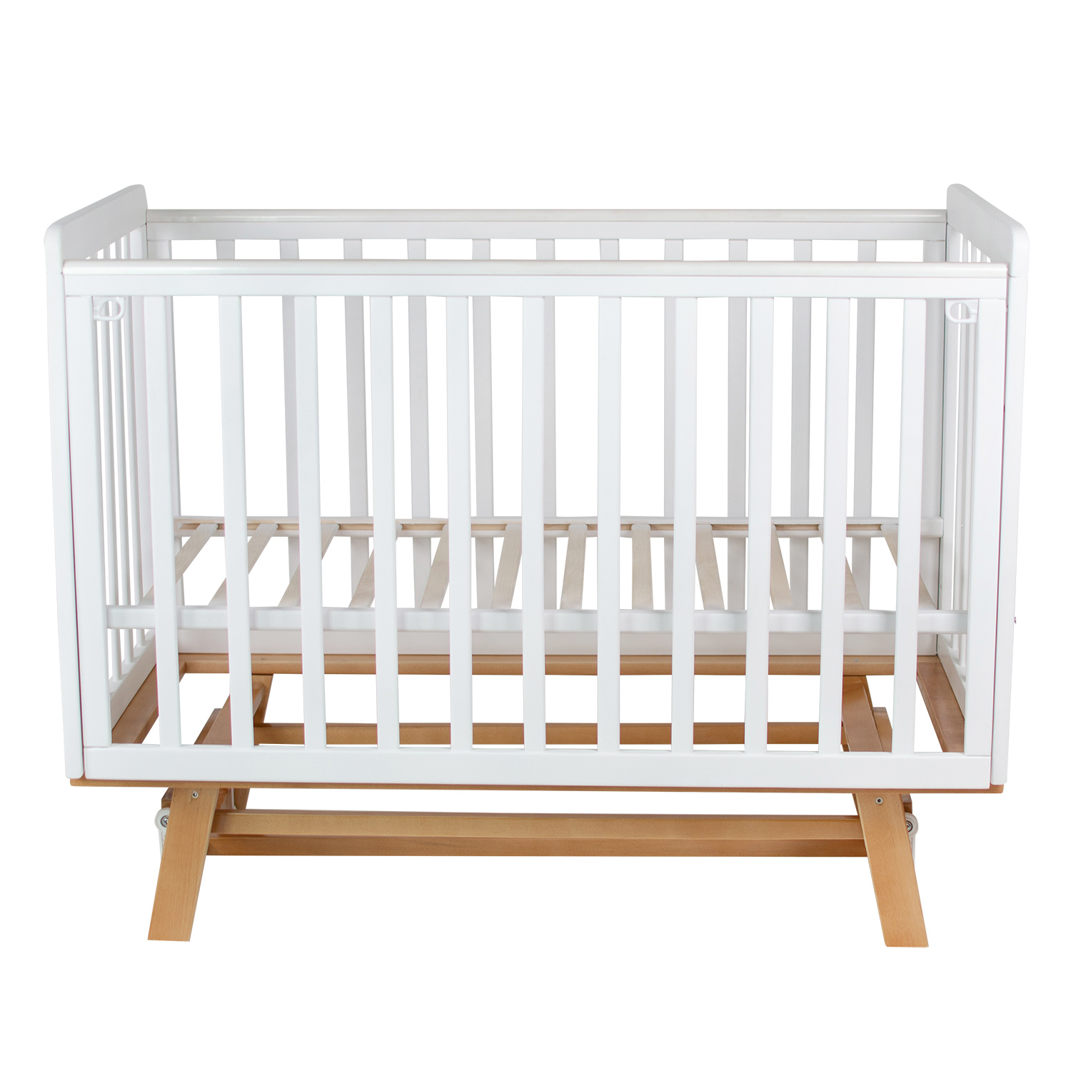 Кроватка детская 4Baby F5 (с маятником)