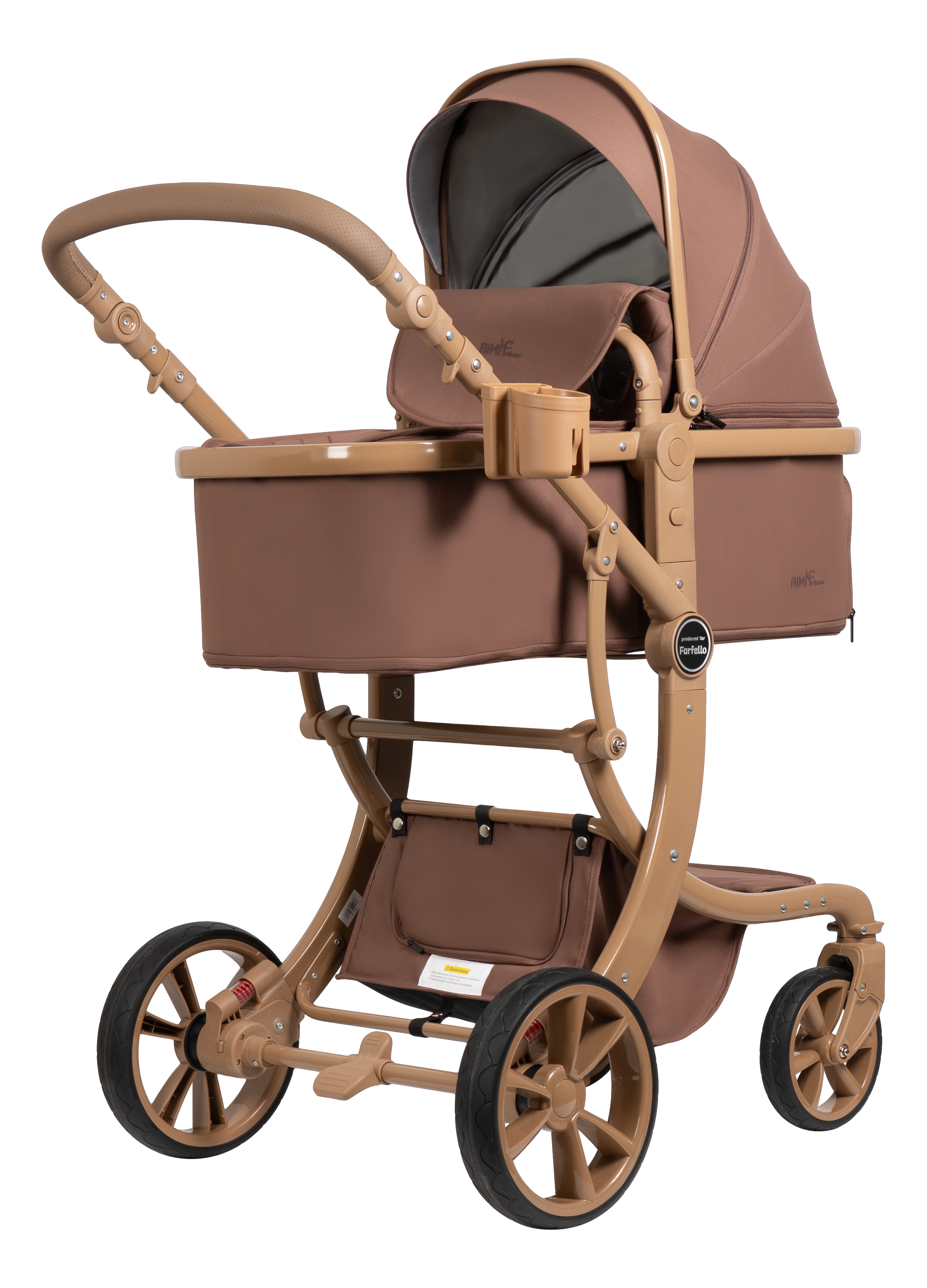 Коляска трансформер Aimile Adventurer ткань 