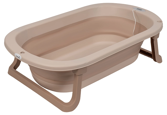 Детская складная ванночка для купания с термометром, модель Farfello G3