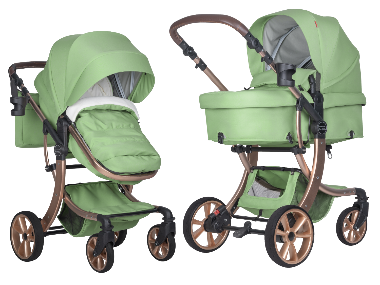 Коляска трансформер Aimile Original New Gold 