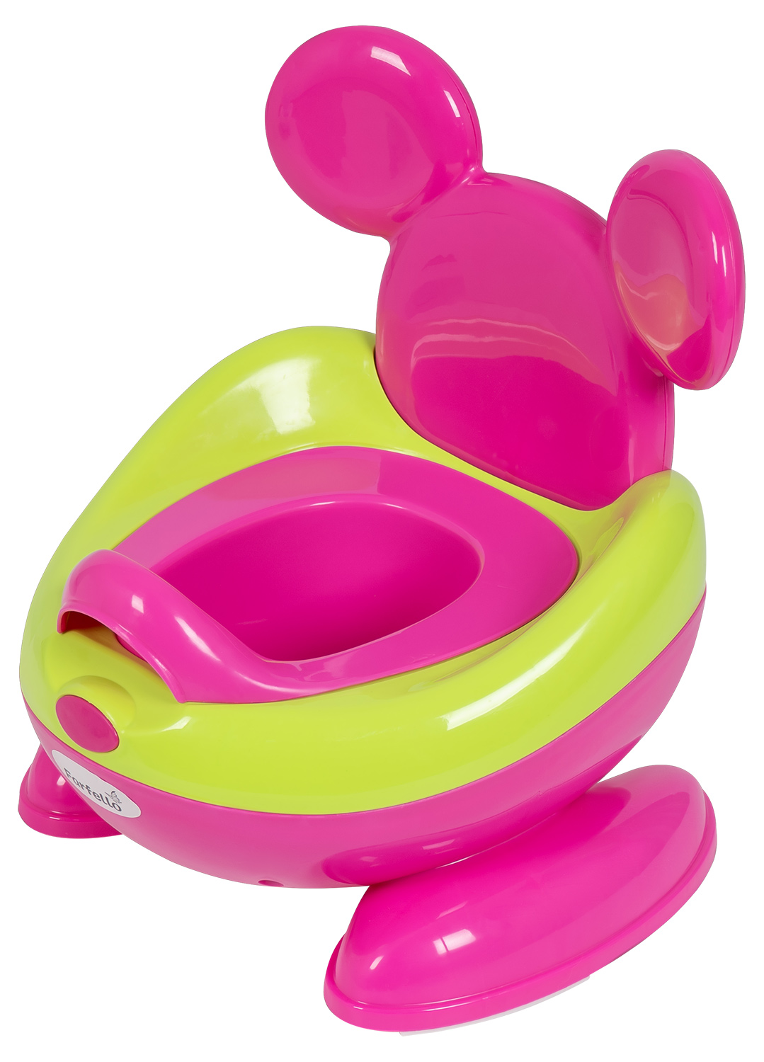 Горшок детский со спинкой и крышкой Farfello A2