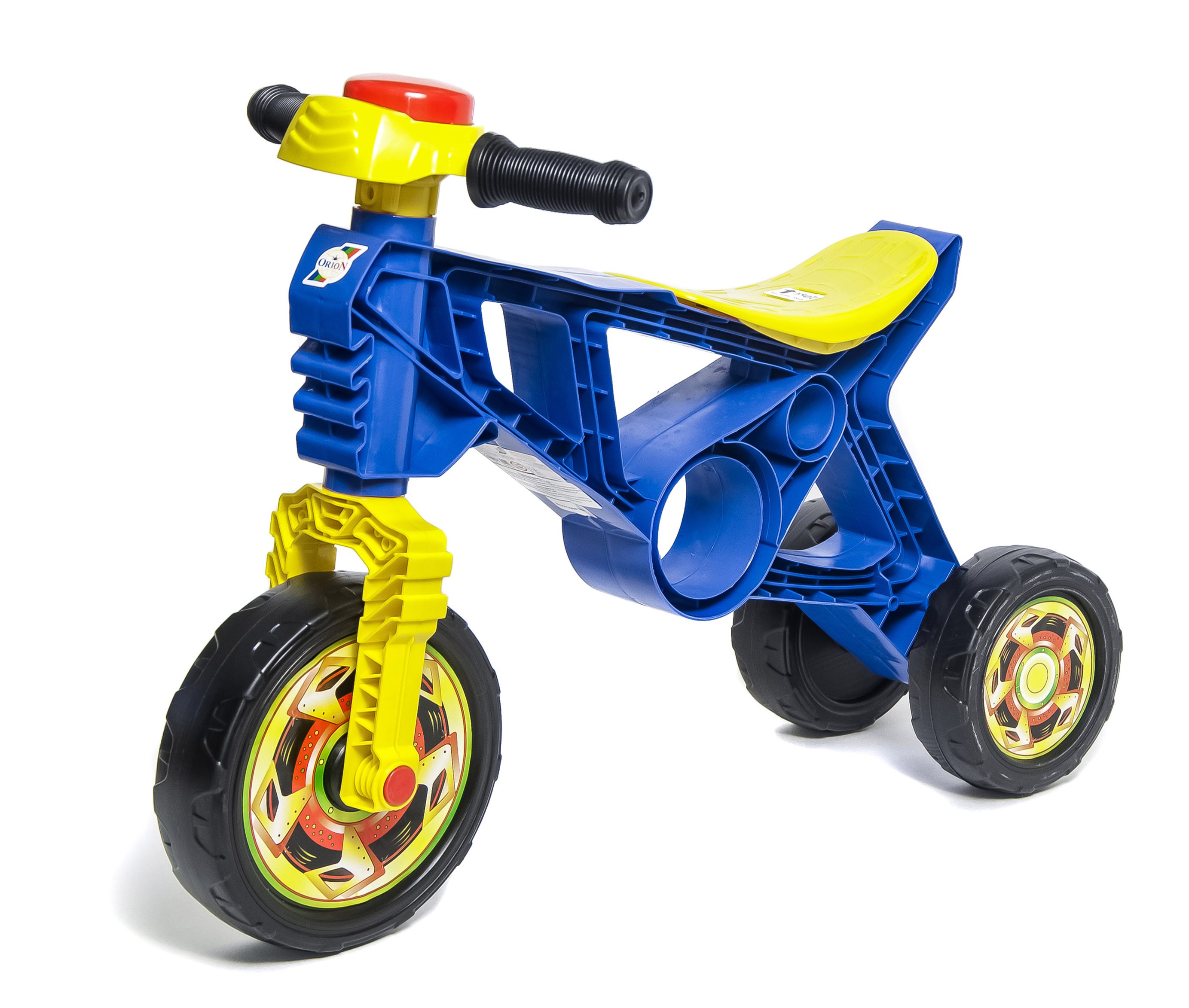Игрушка Каталка-мотоцикл 3кол., синий
