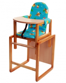 Стол-стул  для кормления "Алекс" голубой