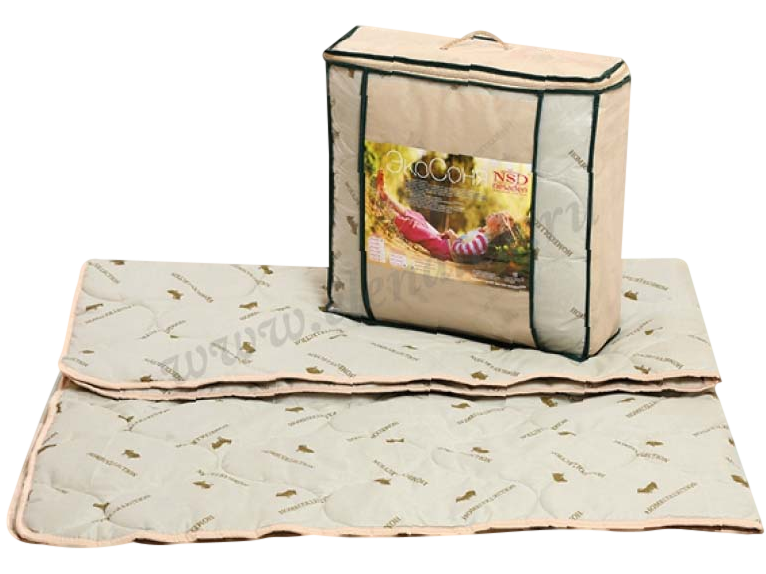 Одеяло "Экосоня-овечка" пэ 300г/м2 чемодан 110см*140см 