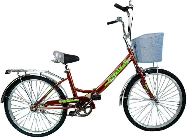 Двухколесный велосипед TM Farfello ORIOL 24" (коричневый)