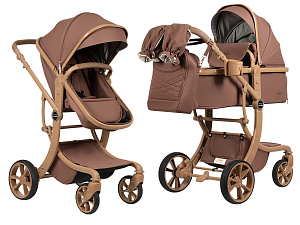 Коляска трансформер Aimile Adventurer ткань 