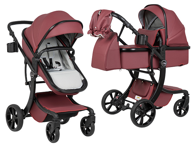 Коляска трансформер Aimile Adventurer PU