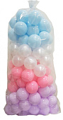 Шарики для сухого бассейна BABY-MIX 70мм по 100шт в пакете 