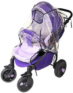 Дождевик на прогулочную коляску (Риббис) 