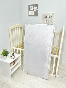 Наматрасник на кровать (120*60) с держателями на резинках 