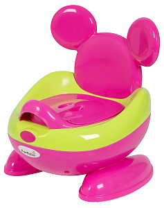 Горшок детский со спинкой и крышкой Farfello A2