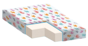 Матрас Farfello "Light" 10 см Бязь, Форплит 