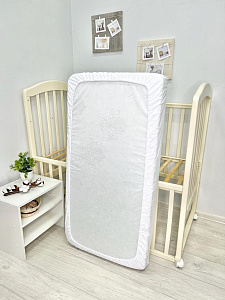 Наматрасник на кровать (120*60) с бортами 