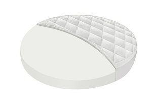 Матрас КРУГ Farfello "Light" 75*75*11 жаккард, Форплит  