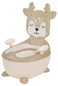Горшок детский с мягким сиденьем и ручками Farfello A4 