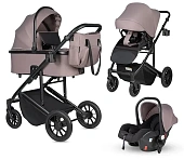 Коляска 3 в 1 для новорожденных Farfello Sola Trio Comfort